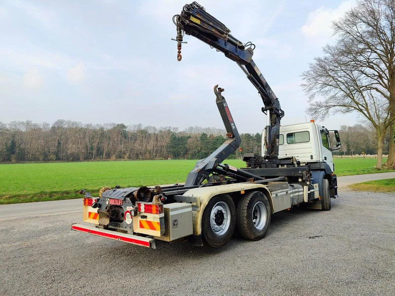 Mercedes-Benz Axor 2536 Euro5 container multilift crane HIAB 220 - شاحنة ذات الخطاف, شاحنة كرين: صور 3 Mercedes-Benz Axor 2536 Euro5 container multilift crane HIAB 220 - شاحنة ذات الخطاف, شاحنة كرين: صور 3