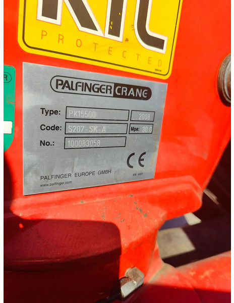 Palfinger Year 2008 Remote PK15500 - ذراع الرافعة: صور 3 Palfinger Year 2008 Remote PK15500 - ذراع الرافعة: صور 3