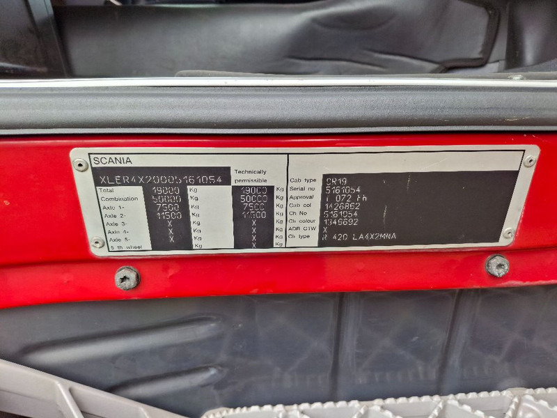 Scania R 420 LA4X2MNA - شاحنة جرار: صور 5 Scania R 420 LA4X2MNA - شاحنة جرار: صور 5