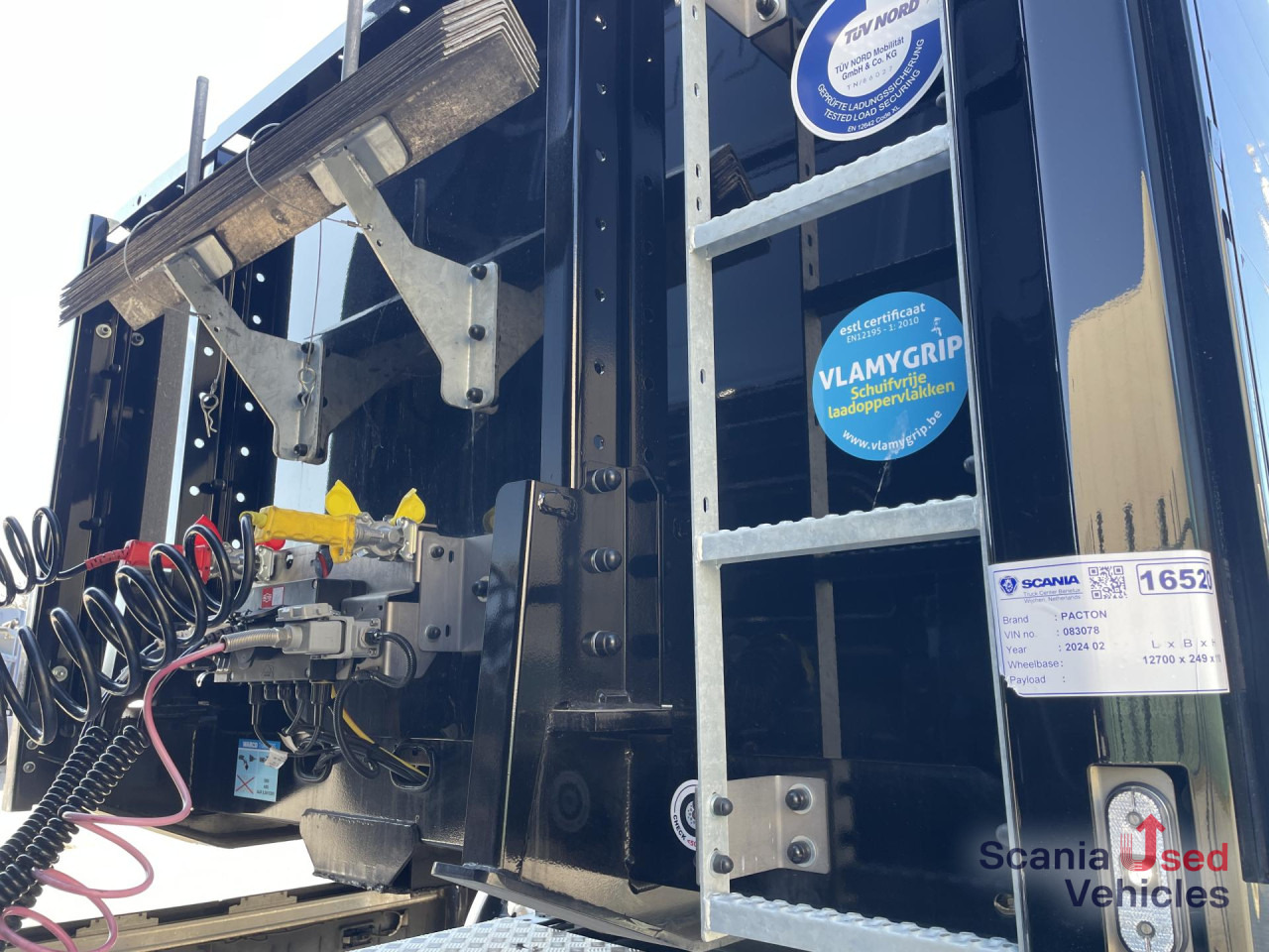 PACTON PACTON TPL.342 CB LIFT AXLE KINETIC 13R-3X CRANE - مقطورات مسطحة: صور 2 PACTON PACTON TPL.342 CB LIFT AXLE KINETIC 13R-3X CRANE - مقطورات مسطحة: صور 2
