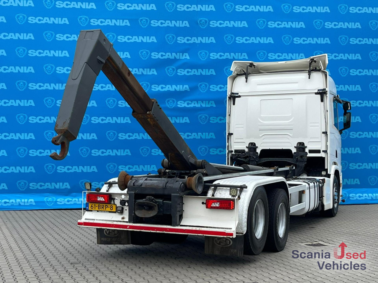 الشاسيه شاحنة SCANIA R 500 B6x2NB HOOKLIFT 20T RETARDER FULL-AIR 9T: صور 14