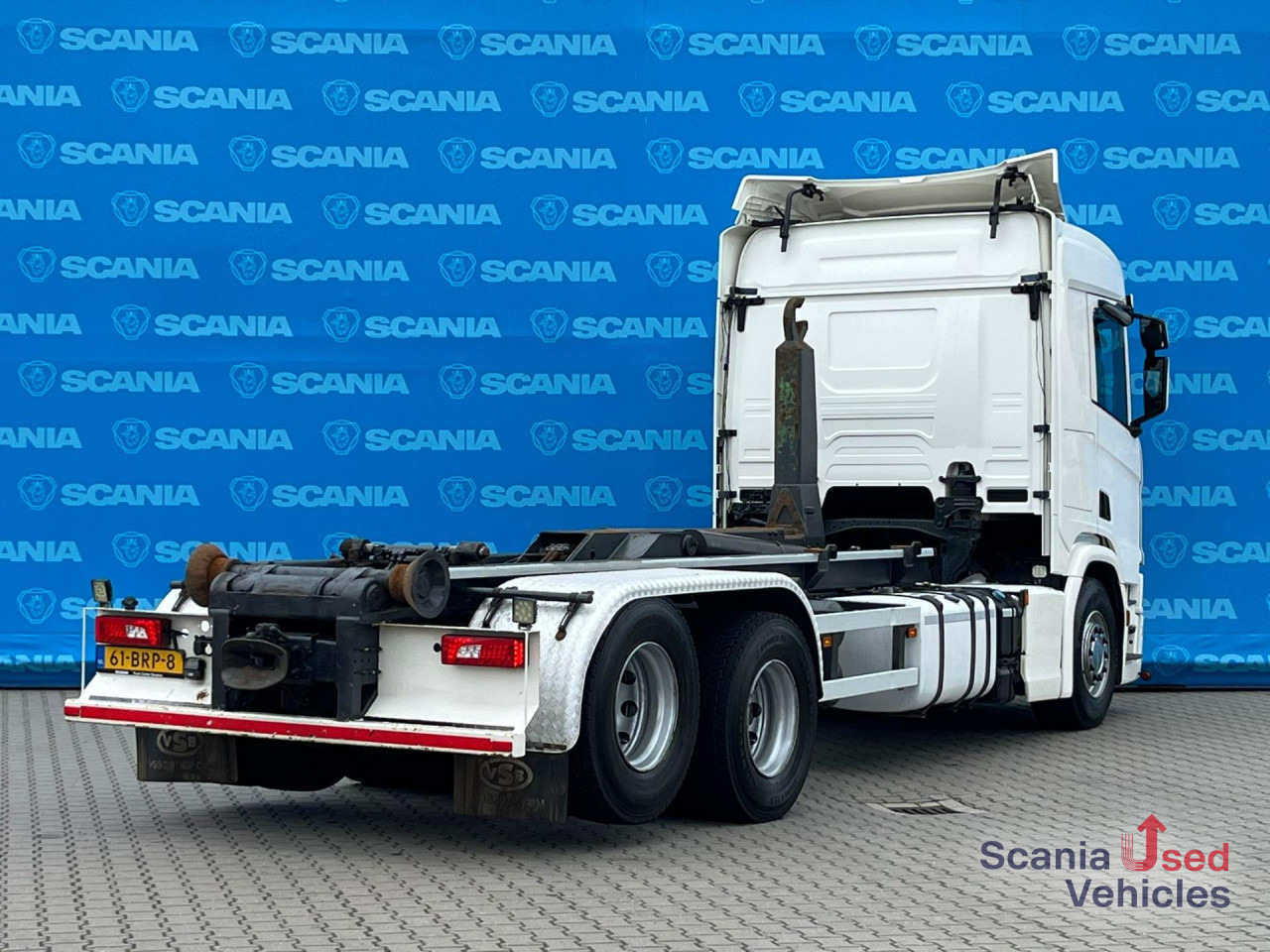 الشاسيه شاحنة SCANIA R 500 B6x2NB HOOKLIFT 20T RETARDER FULL-AIR 9T: صور 9