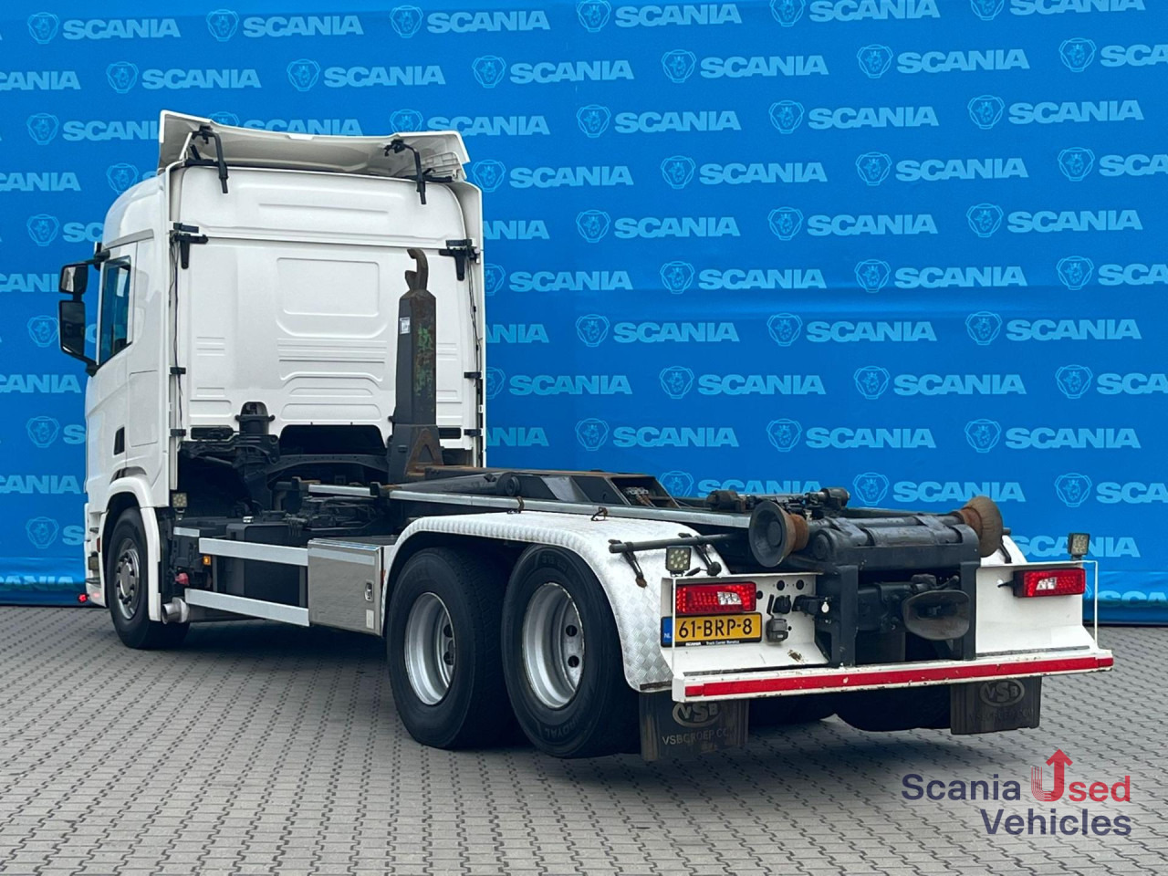 الشاسيه شاحنة SCANIA R 500 B6x2NB HOOKLIFT 20T RETARDER FULL-AIR 9T: صور 10