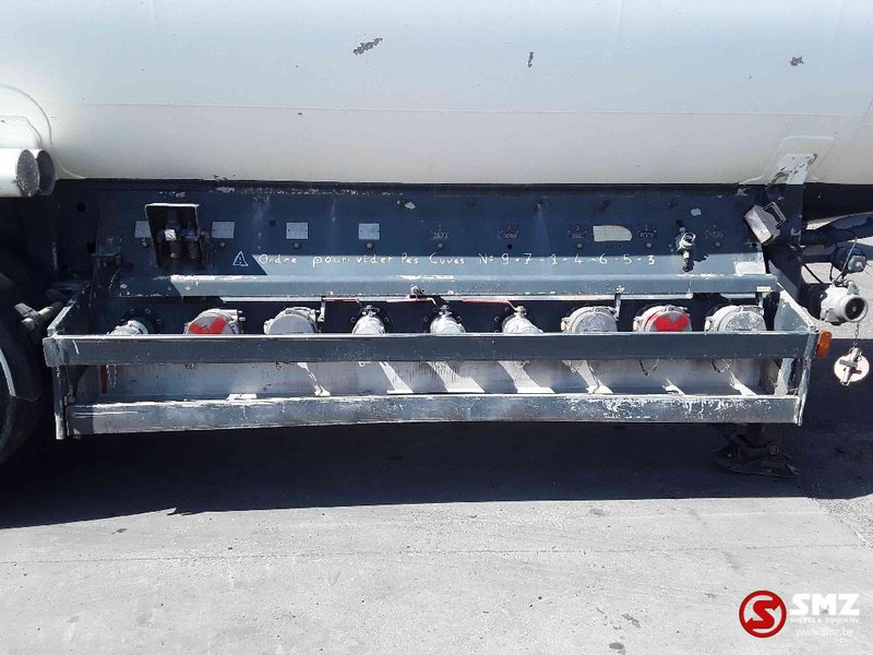 نصف مقطورة صهريج GEN TRAIL Oplegger 33000L 8 COMP: صور 11