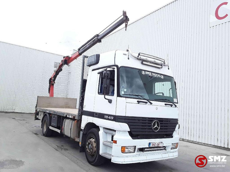 Mercedes-Benz Actros 1840 Palfinger pk7501 remote - شاحنات مسطحة, شاحنة كرين: صور 1 Mercedes-Benz Actros 1840 Palfinger pk7501 remote - شاحنات مسطحة, شاحنة كرين: صور 1