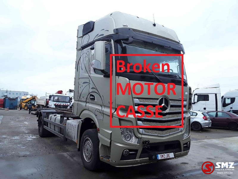 Mercedes-Benz Actros 1851 motor KO broken casse - شاحنات الحاويات/ جسم علوي قابل للتغيير شاحنة: صور 1 Mercedes-Benz Actros 1851 motor KO broken casse - شاحنات الحاويات/ جسم علوي قابل للتغيير شاحنة: صور 1