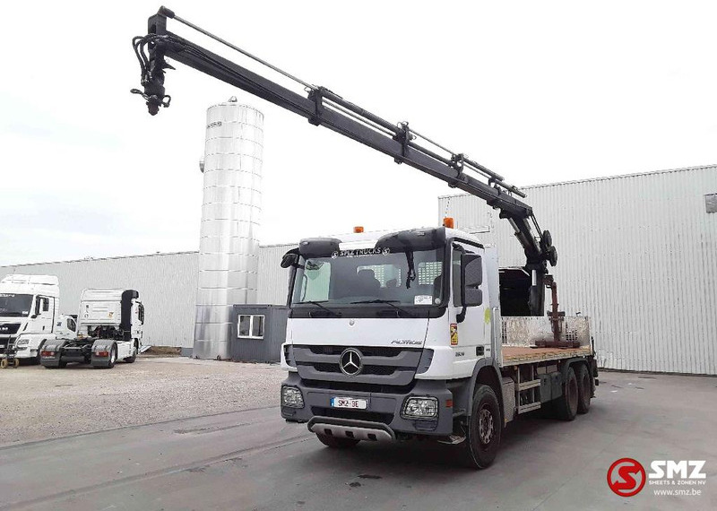 Mercedes-Benz Actros 2636 hiab 166fs 4 remote - شاحنات مسطحة, شاحنة كرين: صور 3 Mercedes-Benz Actros 2636 hiab 166fs 4 remote - شاحنات مسطحة, شاحنة كرين: صور 3