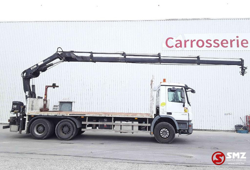 Mercedes-Benz Actros 2636 hiab 166fs 4 remote - شاحنات مسطحة, شاحنة كرين: صور 4 Mercedes-Benz Actros 2636 hiab 166fs 4 remote - شاحنات مسطحة, شاحنة كرين: صور 4