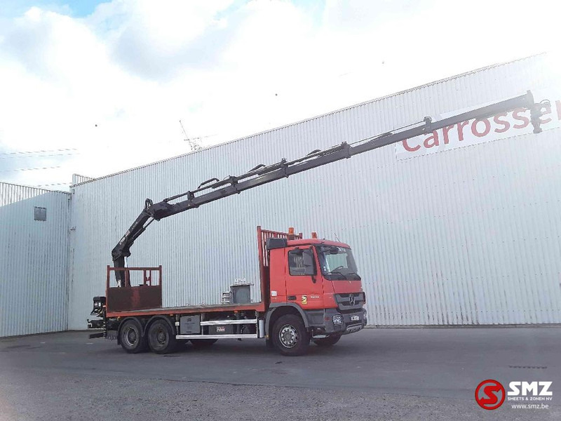 Mercedes-Benz Actros 2641 HIAB 166 ES_5 + remote - شاحنات مسطحة, شاحنة كرين: صور 4 Mercedes-Benz Actros 2641 HIAB 166 ES_5 + remote - شاحنات مسطحة, شاحنة كرين: صور 4