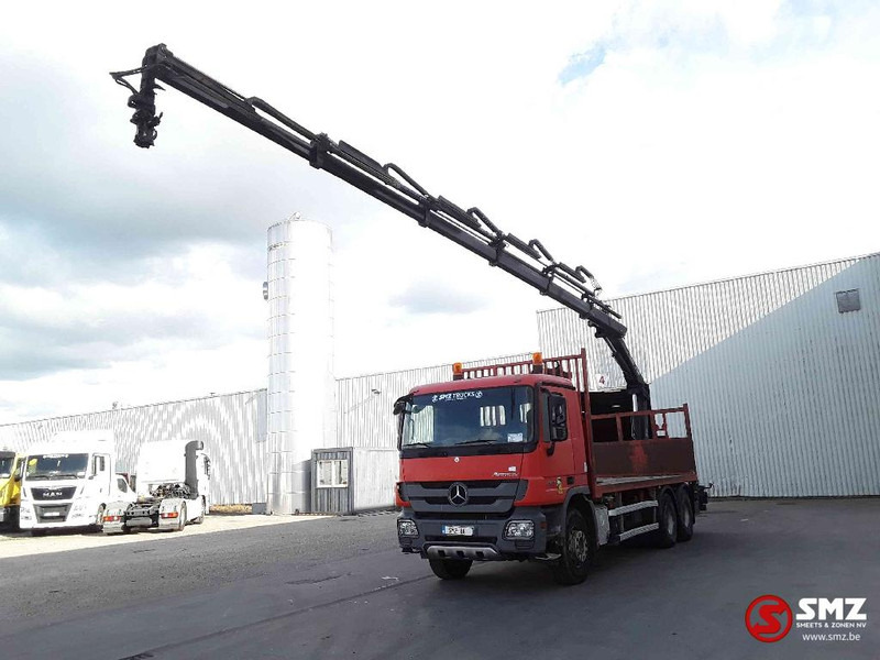 Mercedes-Benz Actros 2641 HIAB 166 ES_5 + remote - شاحنات مسطحة, شاحنة كرين: صور 3 Mercedes-Benz Actros 2641 HIAB 166 ES_5 + remote - شاحنات مسطحة, شاحنة كرين: صور 3