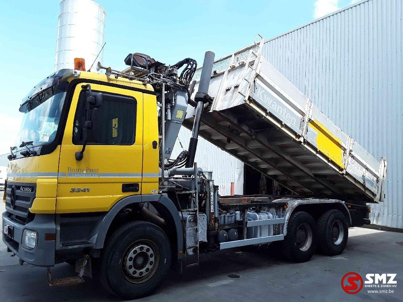 Mercedes-Benz Actros 3336 kennis 1600P 5extensions - قلابات, شاحنة كرين: صور 5 Mercedes-Benz Actros 3336 kennis 1600P 5extensions - قلابات, شاحنة كرين: صور 5