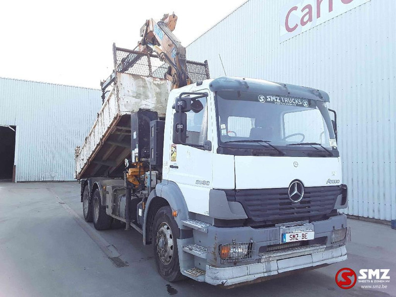 Mercedes-Benz Atego 2633 effer 3 ext +remote 6x4 - قلابات, شاحنة كرين: صور 1 Mercedes-Benz Atego 2633 effer 3 ext +remote 6x4 - قلابات, شاحنة كرين: صور 1