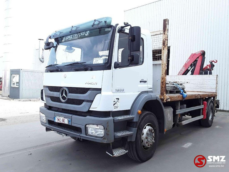 Mercedes-Benz Axor 1833 Fassi f 110a 284000km airco TOP condition - شاحنات مسطحة, شاحنة كرين: صور 3 Mercedes-Benz Axor 1833 Fassi f 110a 284000km airco TOP condition - شاحنات مسطحة, شاحنة كرين: صور 3