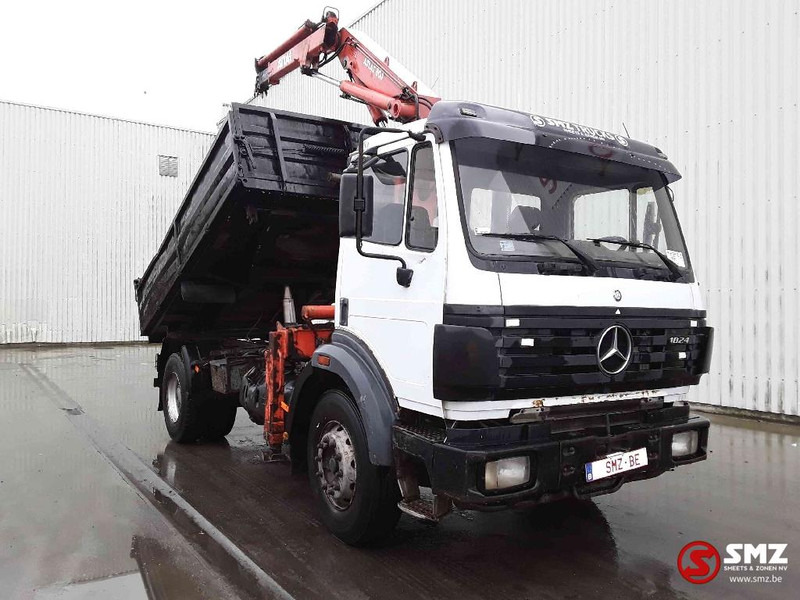 Mercedes-Benz SK 1824 lames grue Atlas Ak 80-1 - قلابات, شاحنة كرين: صور 1 Mercedes-Benz SK 1824 lames grue Atlas Ak 80-1 - قلابات, شاحنة كرين: صور 1