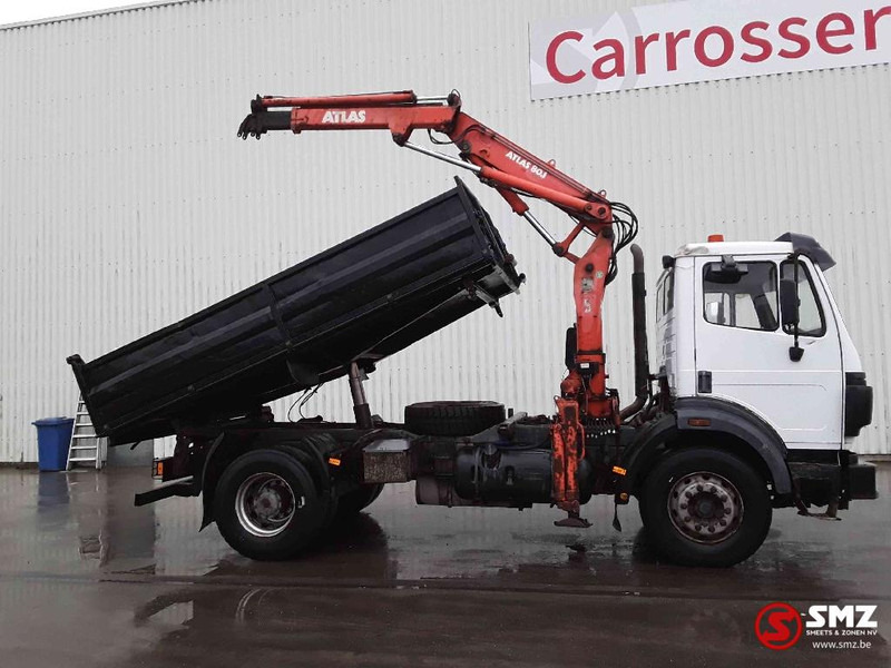 Mercedes-Benz SK 1824 lames grue Atlas Ak 80-1 - قلابات, شاحنة كرين: صور 4 Mercedes-Benz SK 1824 lames grue Atlas Ak 80-1 - قلابات, شاحنة كرين: صور 4