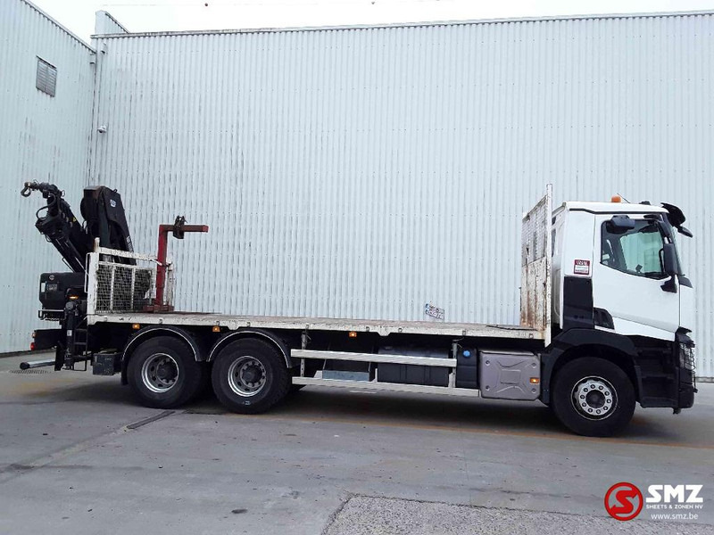 Renault C 380 hiab 188-3 remote - شاحنات مسطحة, شاحنة كرين: صور 4 Renault C 380 hiab 188-3 remote - شاحنات مسطحة, شاحنة كرين: صور 4