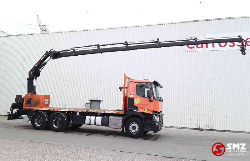 Renault C 430 Hiab 188_es 5+remote - شاحنات مسطحة, شاحنة كرين: صور 4 Renault C 430 Hiab 188_es 5+remote - شاحنات مسطحة, شاحنة كرين: صور 4