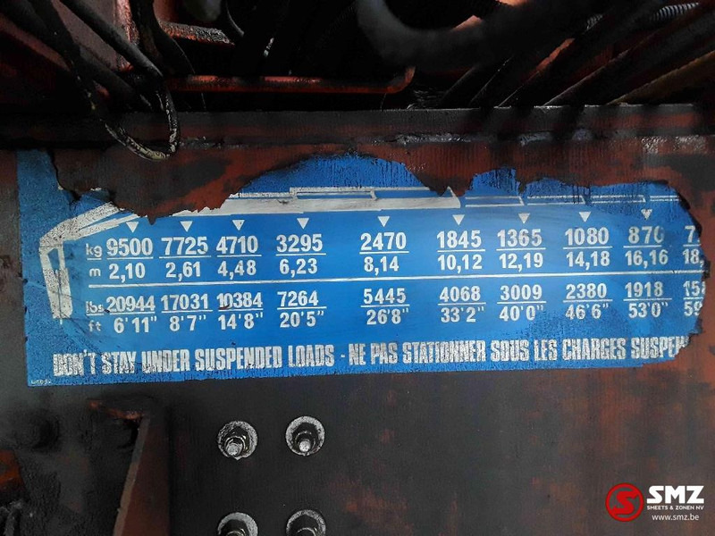شاحنات مسطحة, شاحنة كرين Renault CBH 280 fassi: صور 10