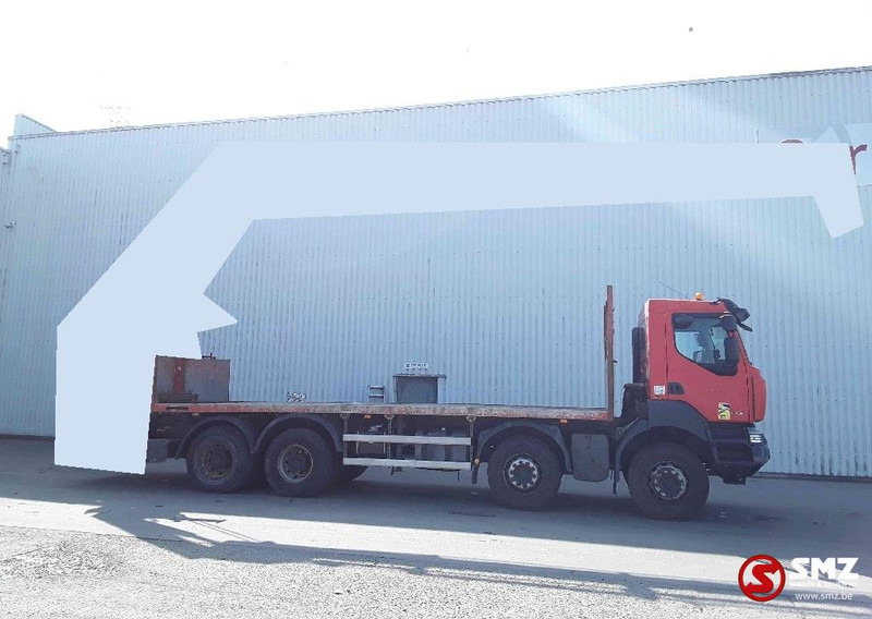 Renault Kerax 430 8x4 - شاحنات مسطحة, شاحنة كرين: صور 4 Renault Kerax 430 8x4 - شاحنات مسطحة, شاحنة كرين: صور 4