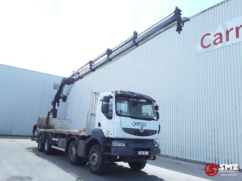 Renault Kerax 430 hiab 211 /4 +remote - شاحنات مسطحة, شاحنة كرين: صور 1 Renault Kerax 430 hiab 211 /4 +remote - شاحنات مسطحة, شاحنة كرين: صور 1
