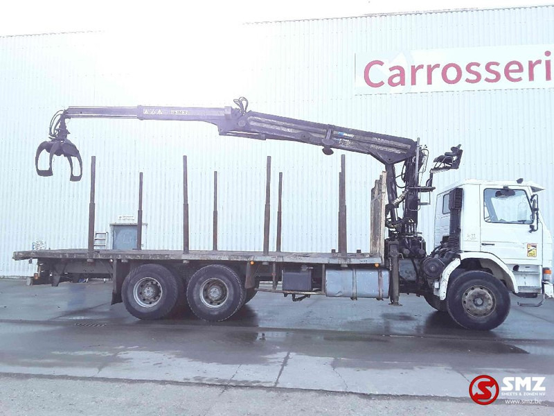 Scania 113 360 Diebolt big axle 12 gear retarder - شاحنات مسطحة, شاحنة كرين: صور 4 Scania 113 360 Diebolt big axle 12 gear retarder - شاحنات مسطحة, شاحنة كرين: صور 4
