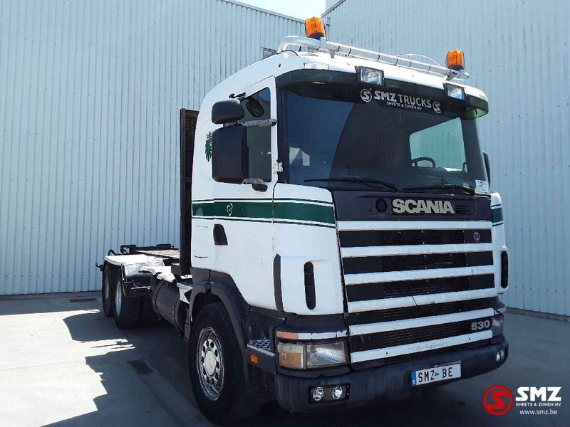 Scania 144 530 6x4 manual pump - شاحنات مسطحة: صور 1 Scania 144 530 6x4 manual pump - شاحنات مسطحة: صور 1
