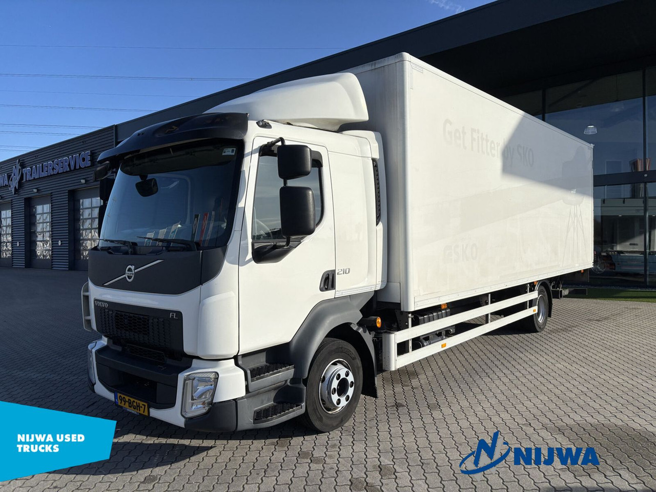 Volvo FL 210 4x2 Laadklep + Zijdeur - بصندوق مغلق شاحنة: صور 1 Volvo FL 210 4x2 Laadklep + Zijdeur - بصندوق مغلق شاحنة: صور 1