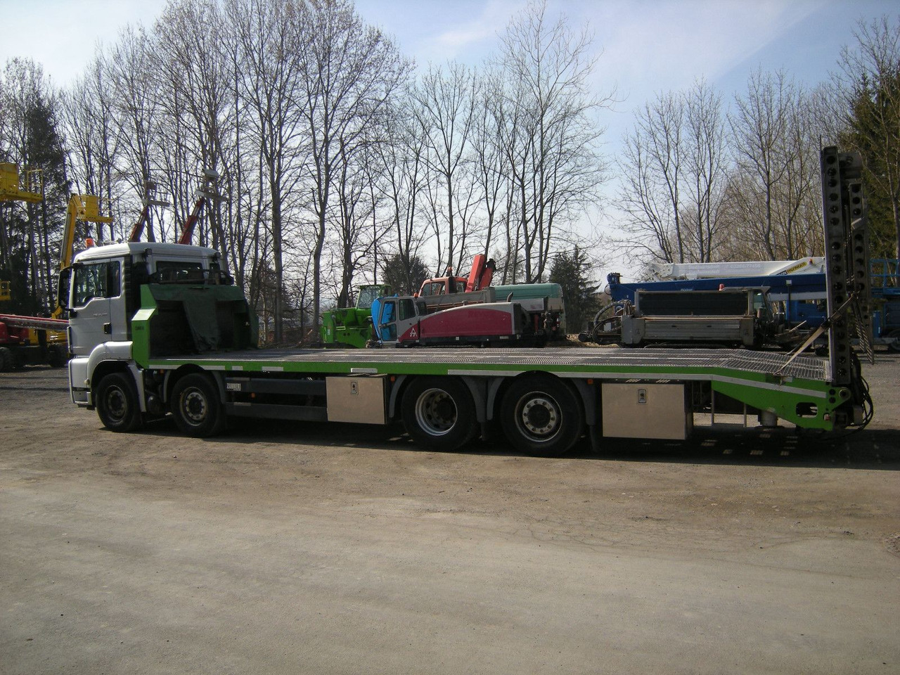 MAN 35.400, Zanner Plateau, Rampen, Winde - سيارة السحب للتصليح: صور 5 MAN 35.400, Zanner Plateau, Rampen, Winde - سيارة السحب للتصليح: صور 5