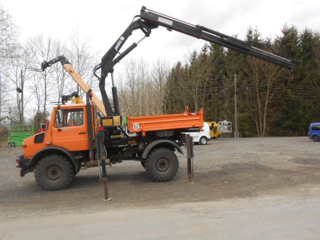 Mercedes-Benz U1450 427/11 mit Kran - قلابات, شاحنة كرين: صور 2 Mercedes-Benz U1450 427/11 mit Kran - قلابات, شاحنة كرين: صور 2