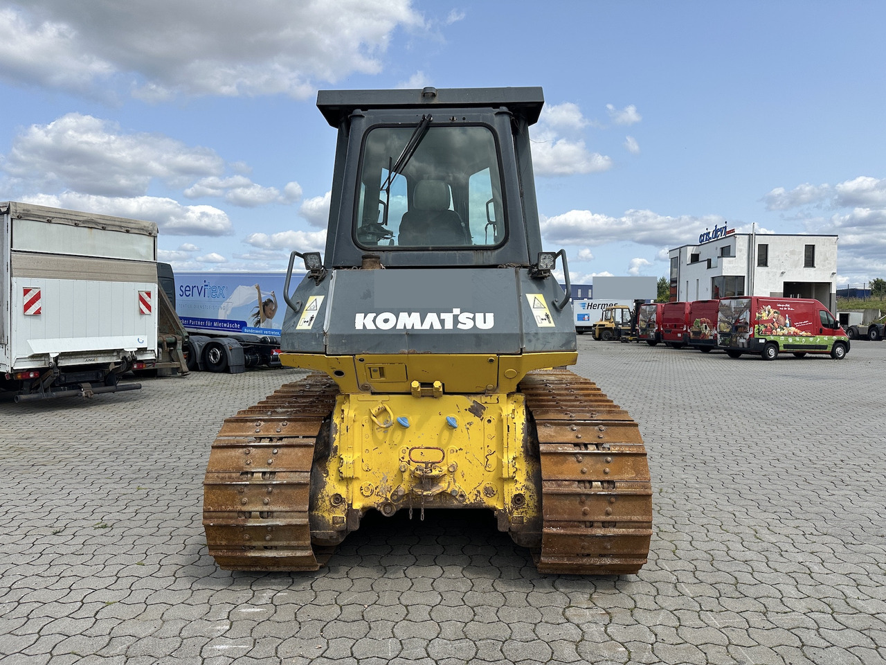 بلدوزر Komatsu D61EX-12  Planier Raupe   6-Wege Schild: صور 10