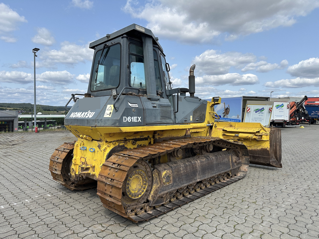 بلدوزر Komatsu D61EX-12  Planier Raupe   6-Wege Schild: صور 11