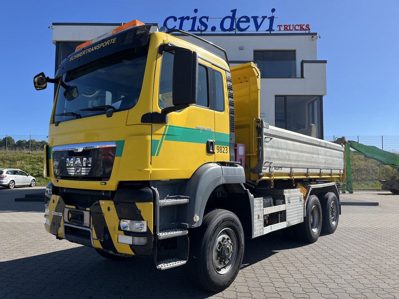 MAN TGS 28.480 6x4 4x4 Dreiseitenkipper Liftachse - قلابات: صور 1 MAN TGS 28.480 6x4 4x4 Dreiseitenkipper Liftachse - قلابات: صور 1