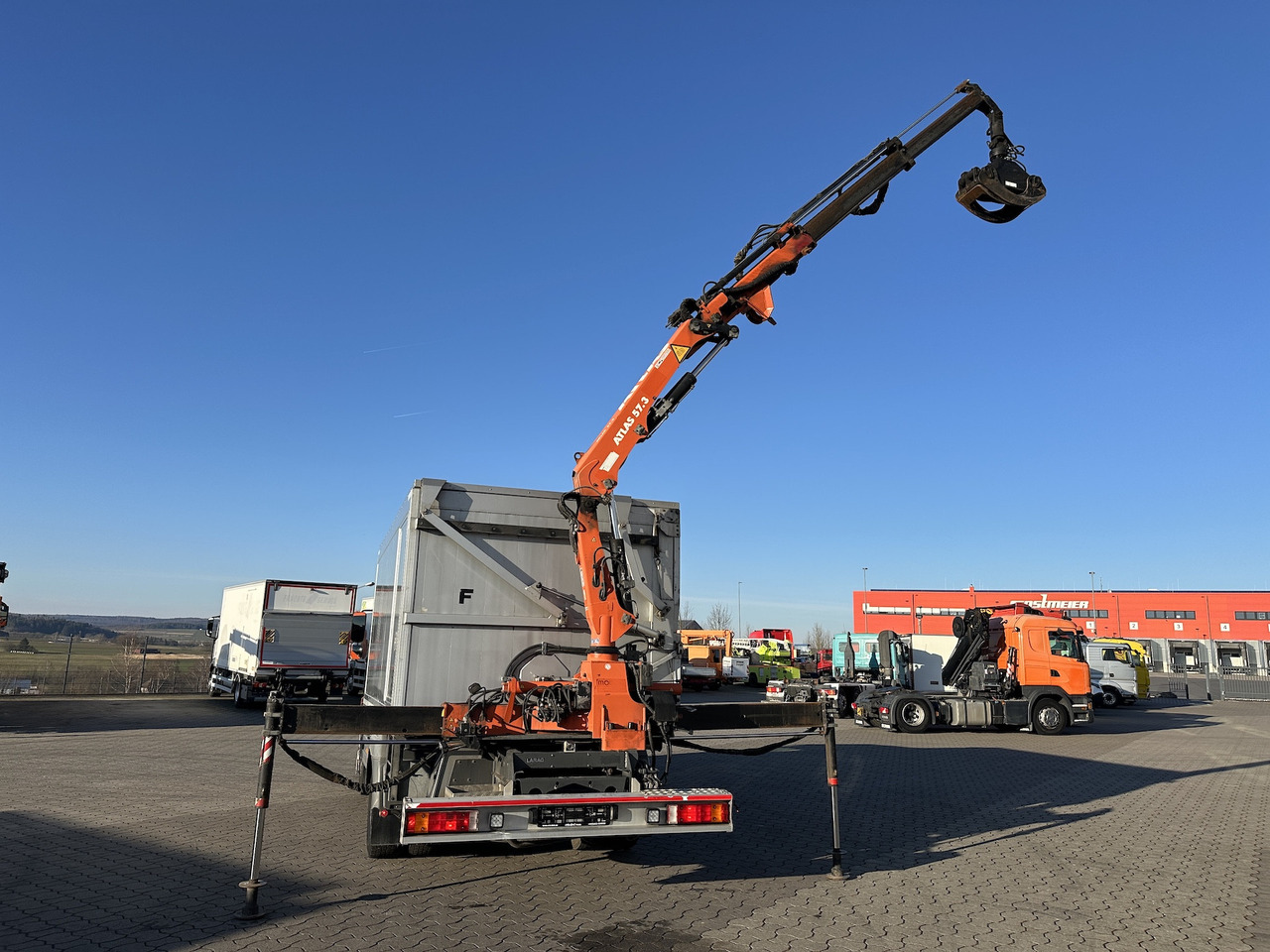 Mercedes-Benz Atego 1529 4x2 Atlas 57.3-A2 Kadaverkipper - شاحنة كرين, قلابات: صور 4 Mercedes-Benz Atego 1529 4x2 Atlas 57.3-A2 Kadaverkipper - شاحنة كرين, قلابات: صور 4