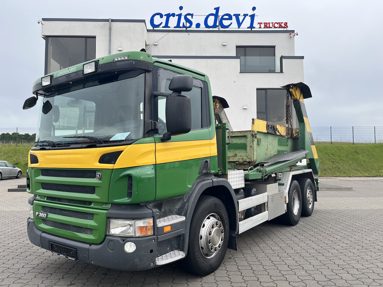 Scania P360 6x2 Trösch Absetzkipper Container - شاحنات قابلة للفك شاحنة: صور 1 Scania P360 6x2 Trösch Absetzkipper Container - شاحنات قابلة للفك شاحنة: صور 1