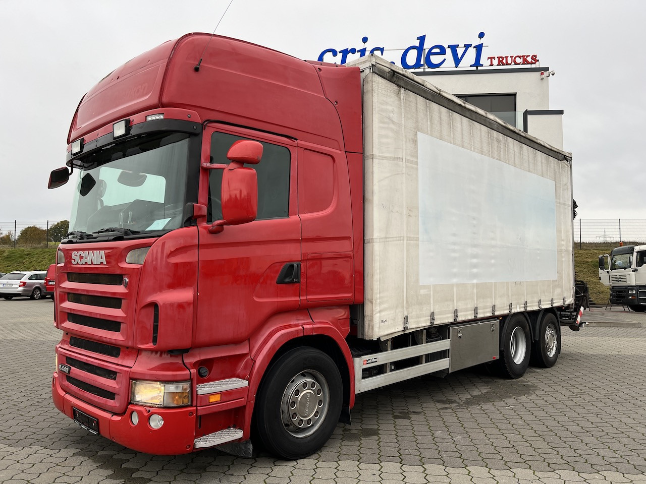 Scania R440 6x2 Hiab 166 E-5 HiDuo | AHK | Lenk-Lift A. - شاحنة ستارة, شاحنة كرين: صور 1 Scania R440 6x2 Hiab 166 E-5 HiDuo | AHK | Lenk-Lift A. - شاحنة ستارة, شاحنة كرين: صور 1