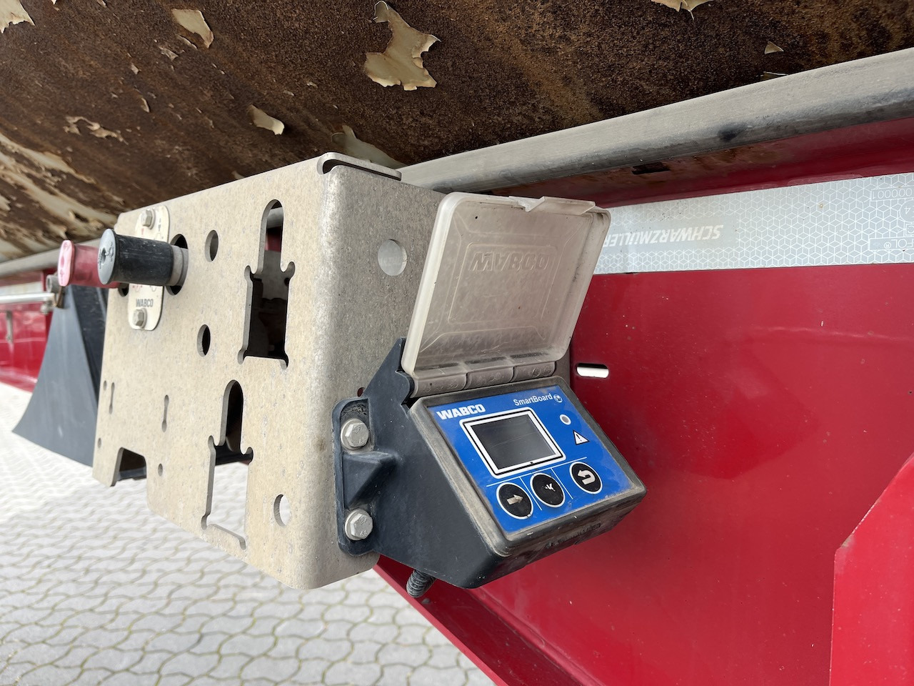 Schwarzmüller SK Kippauflieger Stahlmulde Liftachse - قلابة نصف مقطورة: صور 5 Schwarzmüller SK Kippauflieger Stahlmulde Liftachse - قلابة نصف مقطورة: صور 5