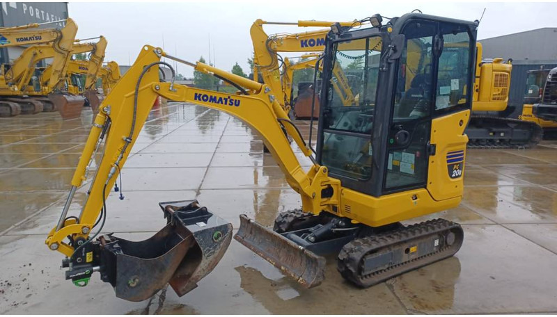 Komatsu PC 20 MR-5 - حفارة مصغرة: صور 4 Komatsu PC 20 MR-5 - حفارة مصغرة: صور 4