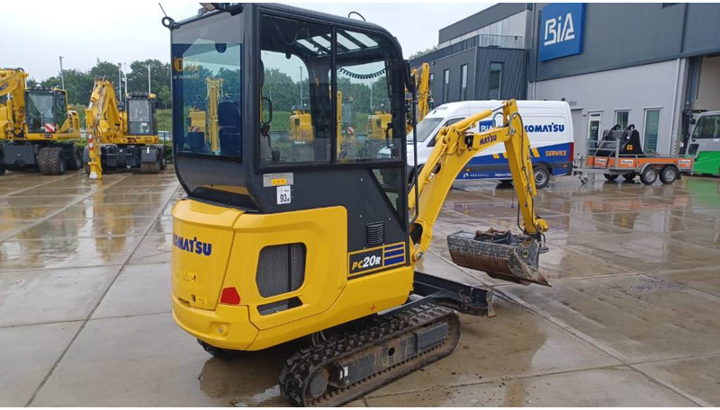 Komatsu PC 20 MR-5 - حفارة مصغرة: صور 5 Komatsu PC 20 MR-5 - حفارة مصغرة: صور 5