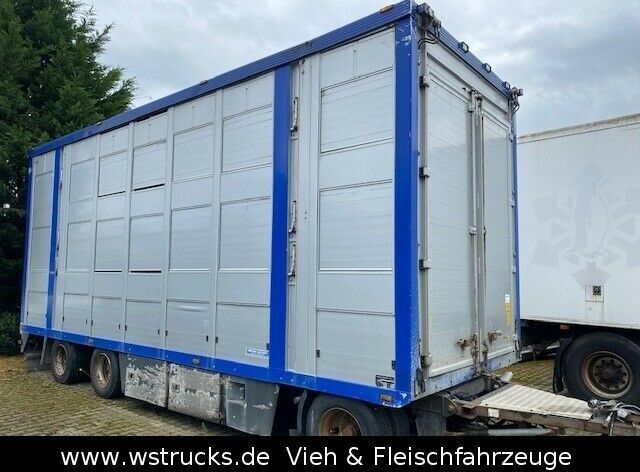 Menke-Janzen Menke 3 Stock Ausahrbares Dach Vollalu Typ 2 - شاحنة نقل المواشي مقطورة: صور 2 Menke-Janzen Menke 3 Stock Ausahrbares Dach Vollalu Typ 2 - شاحنة نقل المواشي مقطورة: صور 2