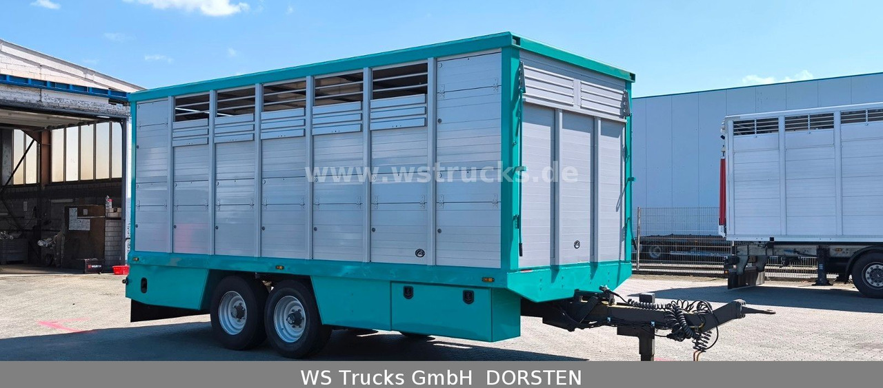 Menke-Janzen Tandem Einstock Top Zustand - شاحنة نقل المواشي مقطورة: صور 3 Menke-Janzen Tandem Einstock Top Zustand - شاحنة نقل المواشي مقطورة: صور 3