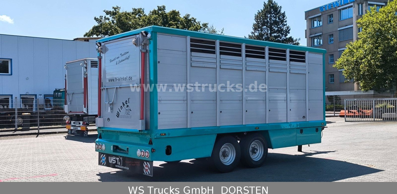 Menke-Janzen Tandem Einstock Top Zustand - شاحنة نقل المواشي مقطورة: صور 4 Menke-Janzen Tandem Einstock Top Zustand - شاحنة نقل المواشي مقطورة: صور 4