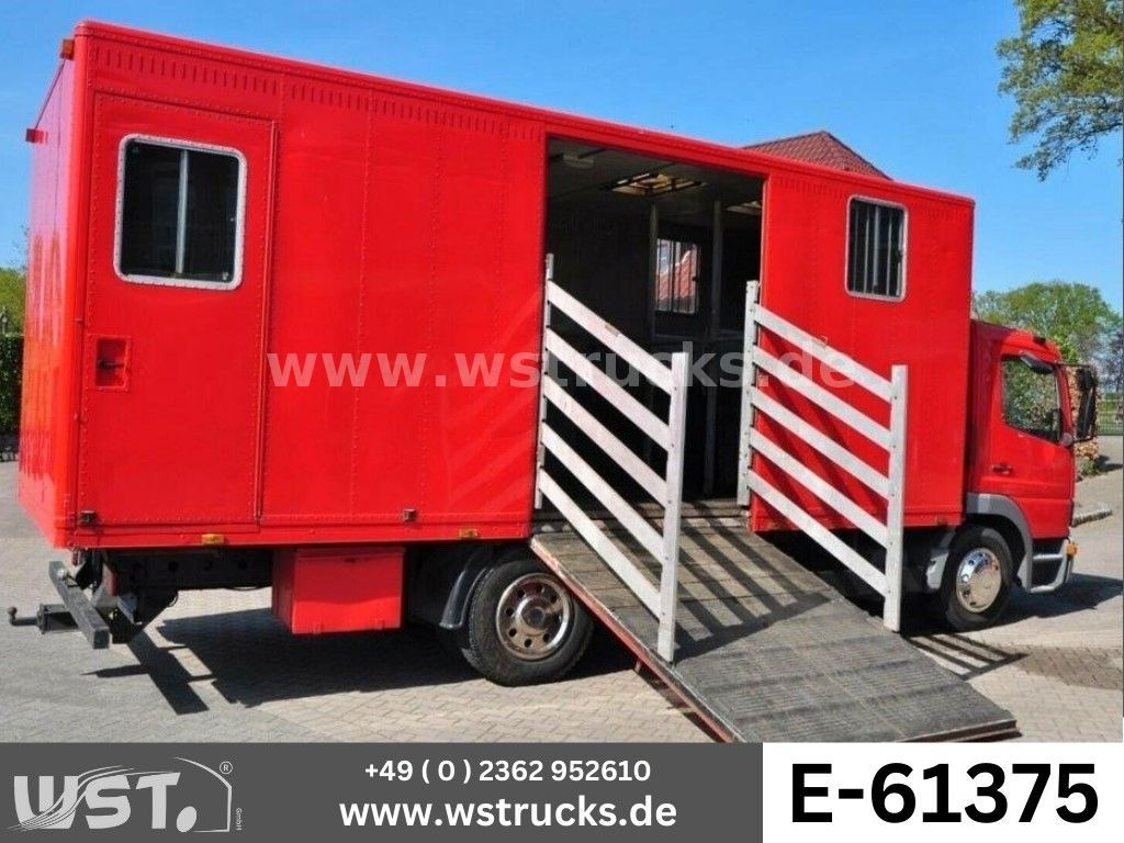 Mercedes-Benz 1224 EURO. 3 - شاحنة نقل خيل: صور 1 Mercedes-Benz 1224 EURO. 3 - شاحنة نقل خيل: صور 1