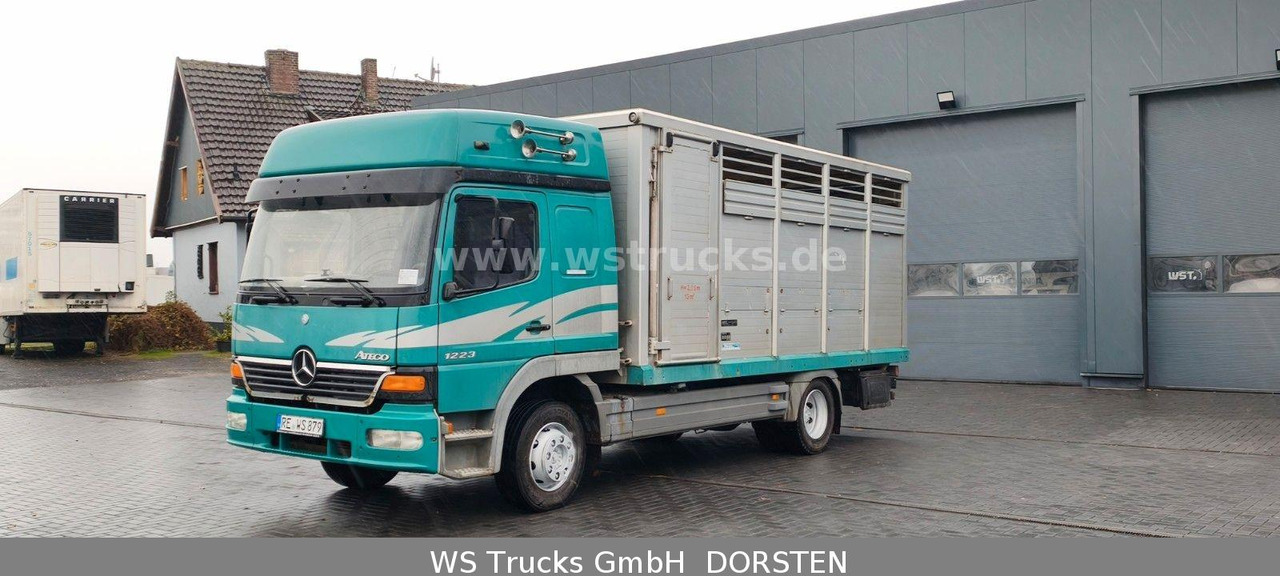 Mercedes-Benz Atego 1223 1 Stock Hohe Gitter Viehtransporter - شاحنة نقل خيل: صور 1 Mercedes-Benz Atego 1223 1 Stock Hohe Gitter Viehtransporter - شاحنة نقل خيل: صور 1