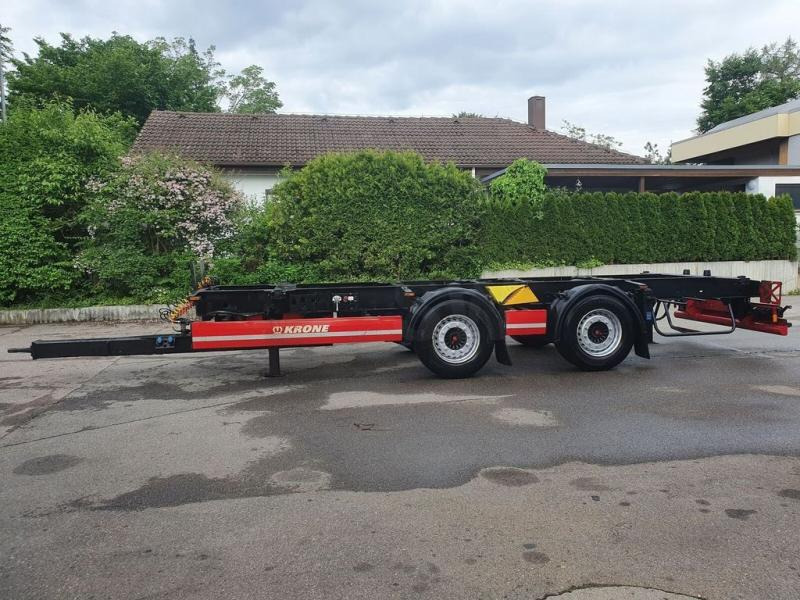 Krone Tandem Standard Lafette tiefgekuppelt 2-Achs Tandem Standard Lafette tiefgekuppelt TÜV NEU! - شاحنات الحاويات/ جسم علوي قابل للتغيير مقطورة: صور 1 Krone Tandem Standard Lafette tiefgekuppelt 2-Achs Tandem Standard Lafette tiefgekuppelt TÜV NEU! - شاحنات الحاويات/ جسم علوي قابل للتغيير مقطورة: صور 1