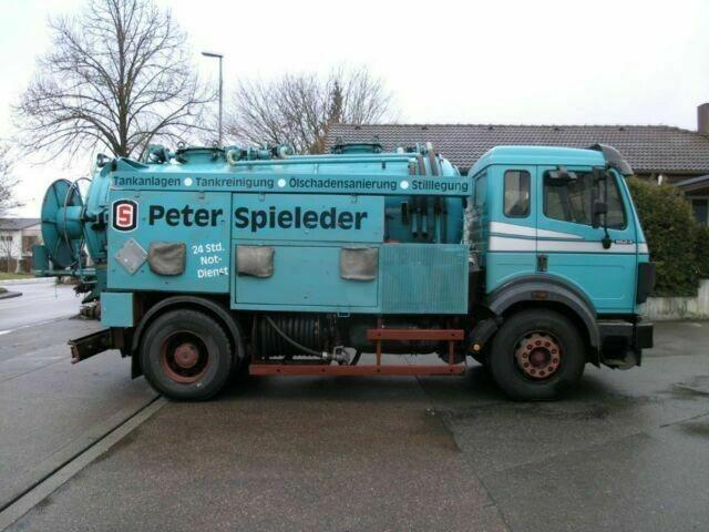 Mercedes SK 1824 ASSMANN SAUG SPÜL A3 TANK KOMBIFZ - فراغ شاحنة: صور 3 Mercedes SK 1824 ASSMANN SAUG SPÜL A3 TANK KOMBIFZ - فراغ شاحنة: صور 3