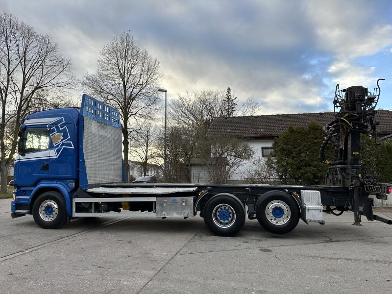 Scania 6x2 Kurzholz LOGLIFT 125 ZT 93 - شاحنة قطع الأشجار: صور 3 Scania 6x2 Kurzholz LOGLIFT 125 ZT 93 - شاحنة قطع الأشجار: صور 3