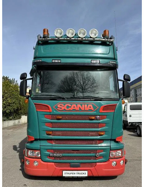 شاحنة جرار جديد Scania R580 V8 TL MEGA E6 Intarder ATM TÜV NEU!: صور 9