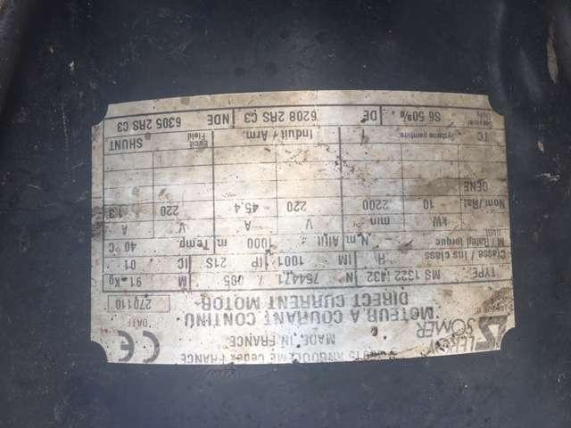 LEROY SOMER Génératrice Electroaimant - MS 1322 M32 - النظام الكهربائي - آلات البناء: صور 2 LEROY SOMER Génératrice Electroaimant - MS 1322 M32 - النظام الكهربائي - آلات البناء: صور 2