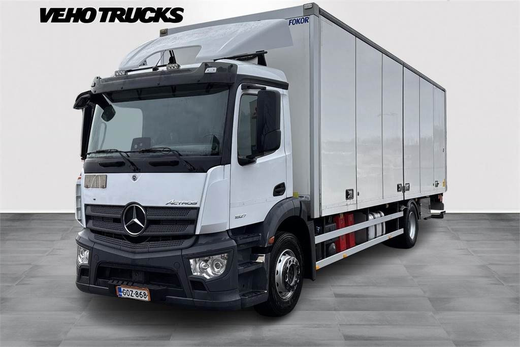 Mercedes-Benz ACTROS 1827 5 KSA-kori +PL - بصندوق مغلق شاحنة: صور 1 Mercedes-Benz ACTROS 1827 5 KSA-kori +PL - بصندوق مغلق شاحنة: صور 1