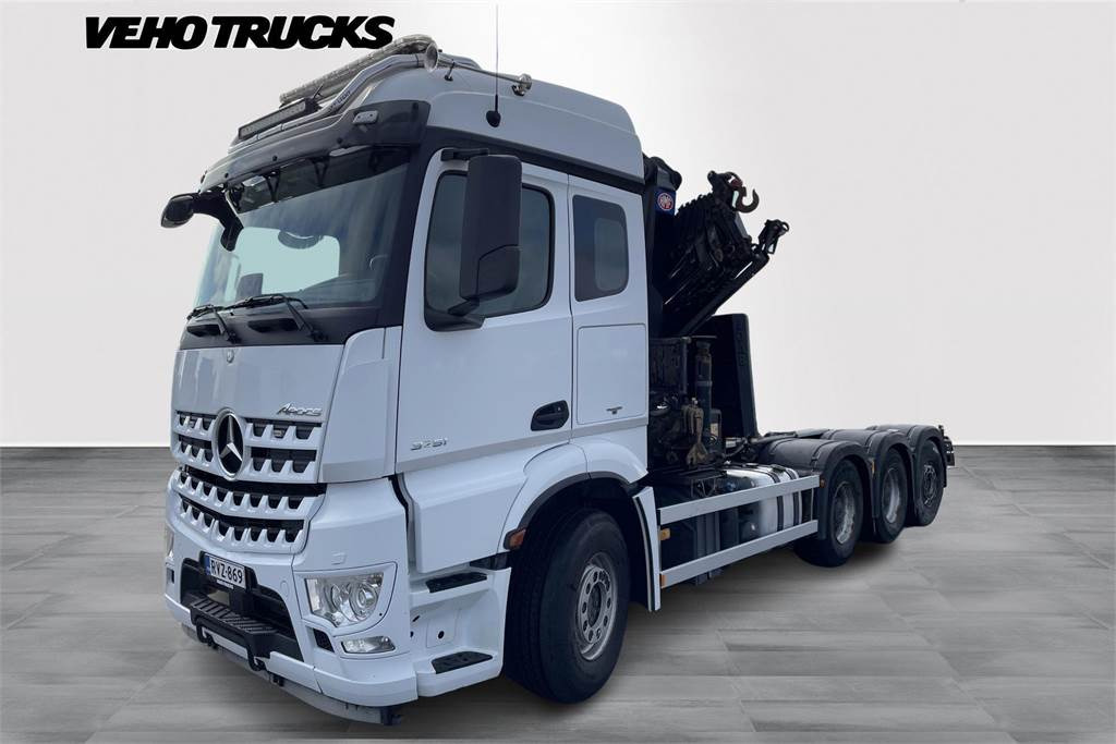 Mercedes-Benz Arocs 3251 8x4*4 - HMF 32 tm - Koukku - شاحنة كرين: صور 1 Mercedes-Benz Arocs 3251 8x4*4 - HMF 32 tm - Koukku - شاحنة كرين: صور 1